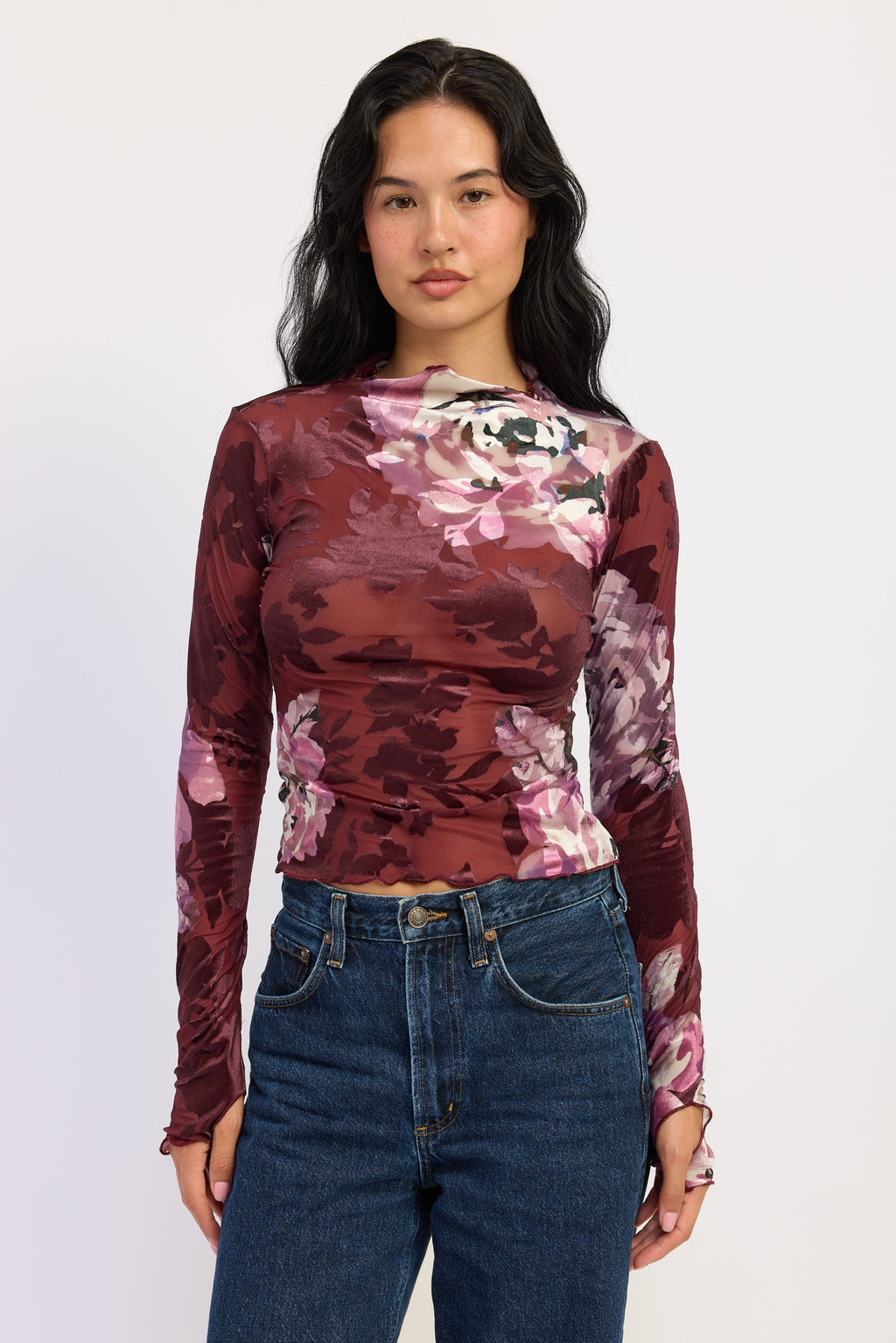 Lilith Mesh Top by Emory Park
