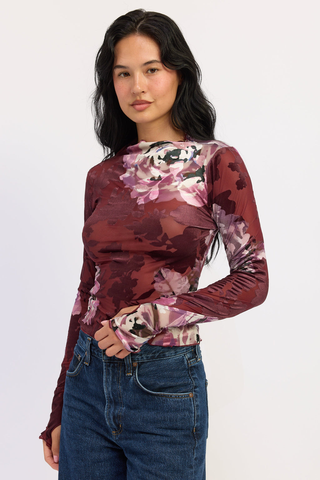 Lilith Mesh Top by Emory Park