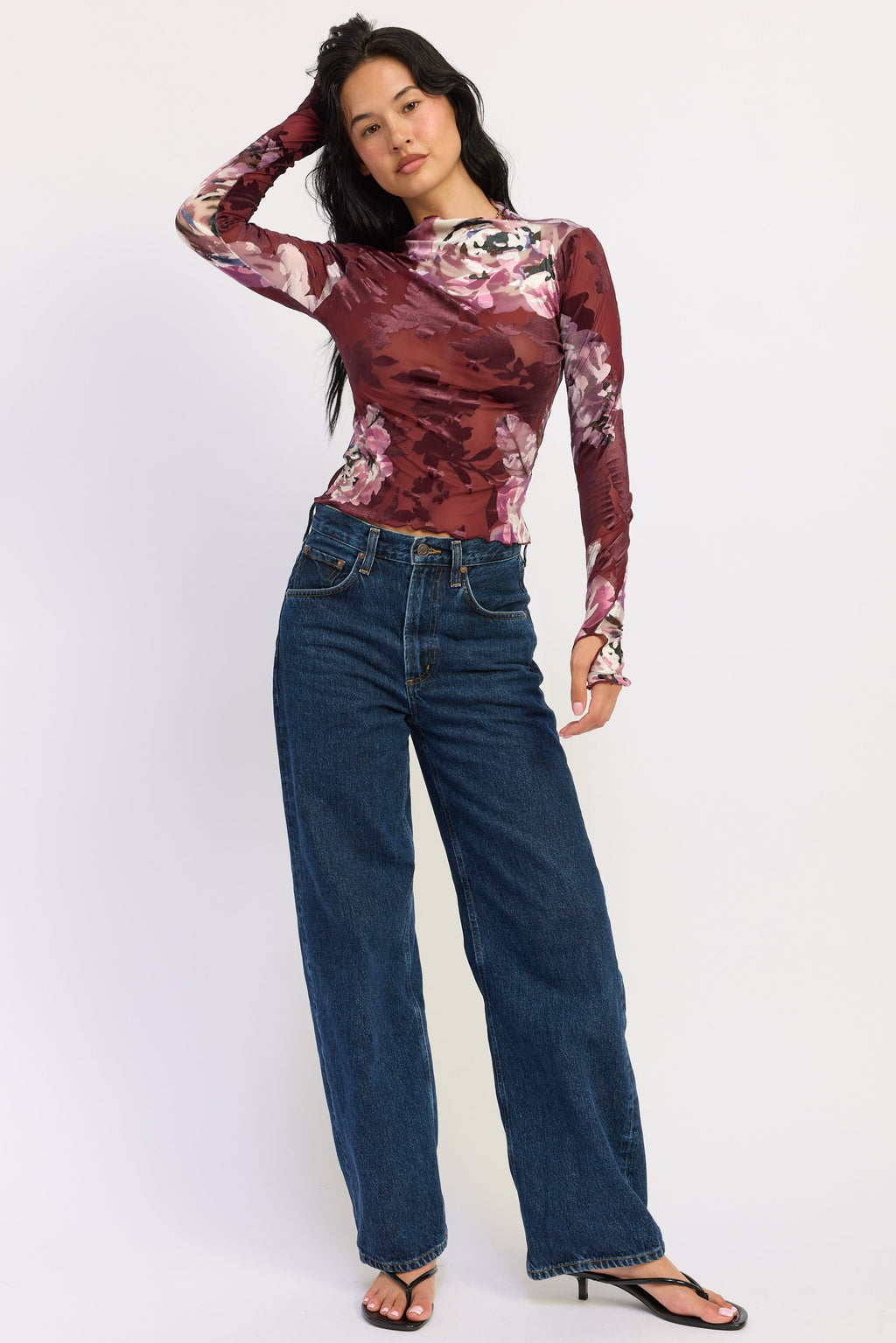 Lilith Mesh Top by Emory Park