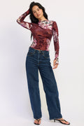 Lilith Mesh Top by Emory Park
