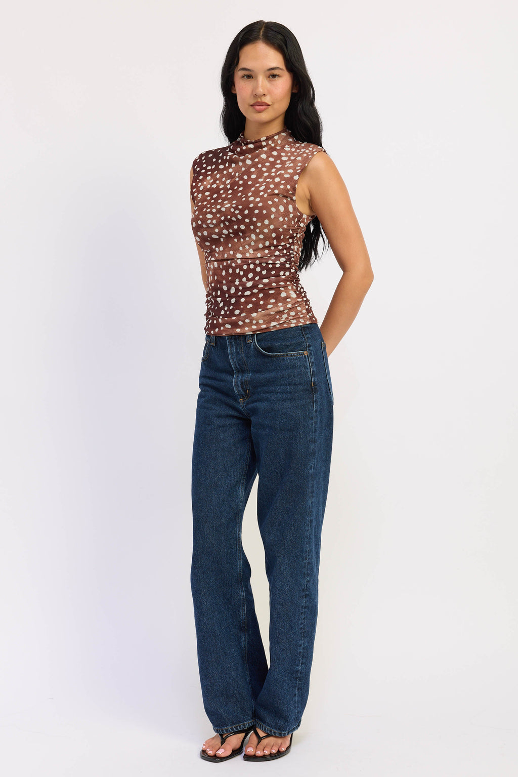 Hannah Mesh Top by Emory Park
