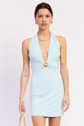 Yareli Halter Mini Dress by Emory Park