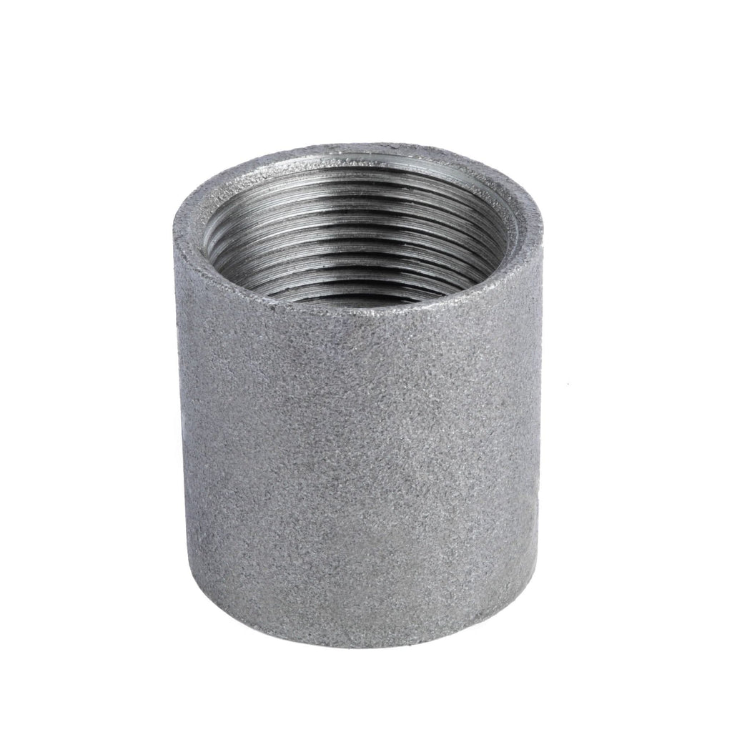 1 in. Black Merchant Coupling by PIPE DECOR