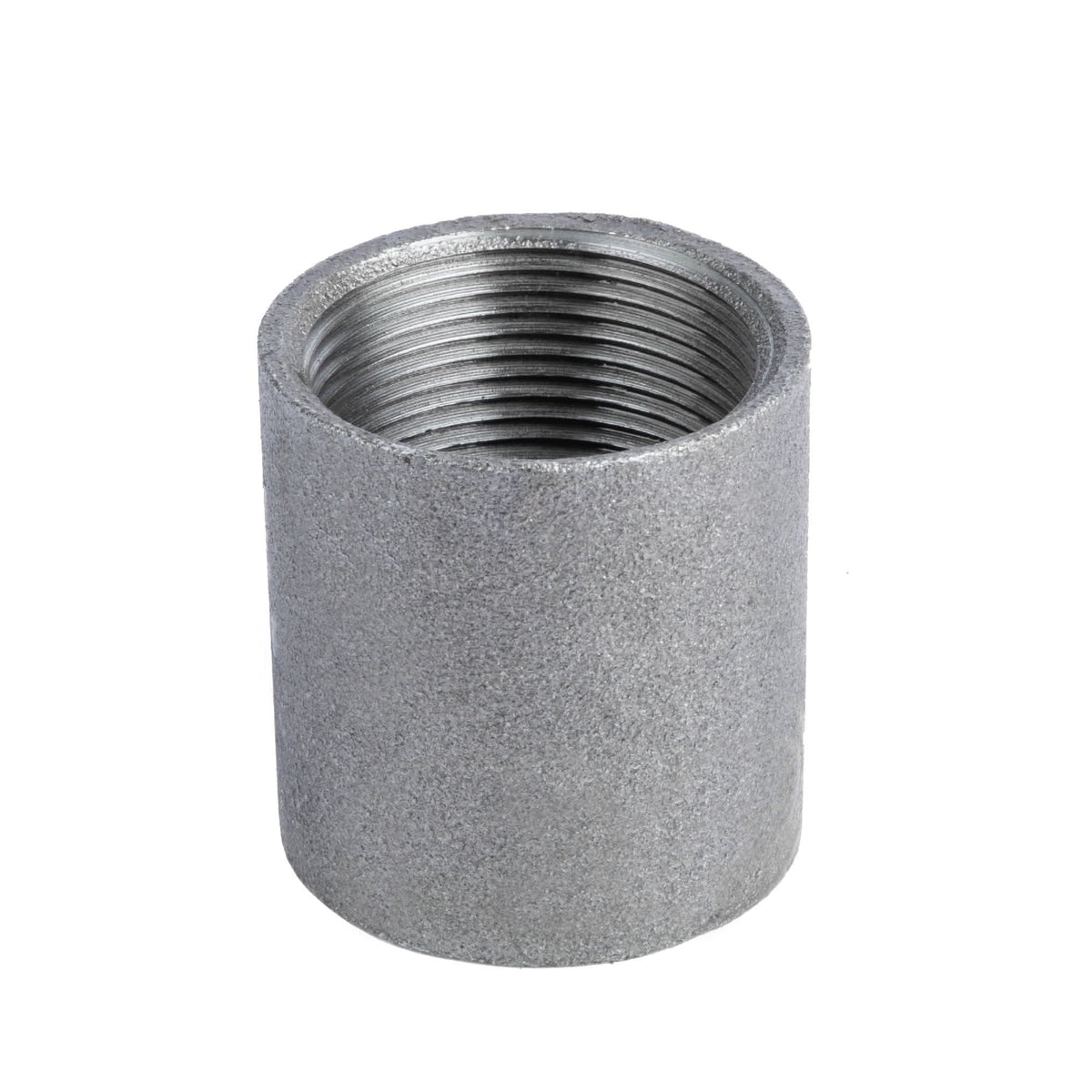 1 in. Black Merchant Coupling by PIPE DECOR