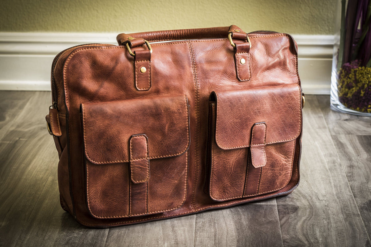Commuter Briefcase by Pink Lucy