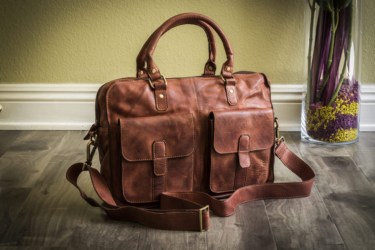Commuter Briefcase by Pink Lucy