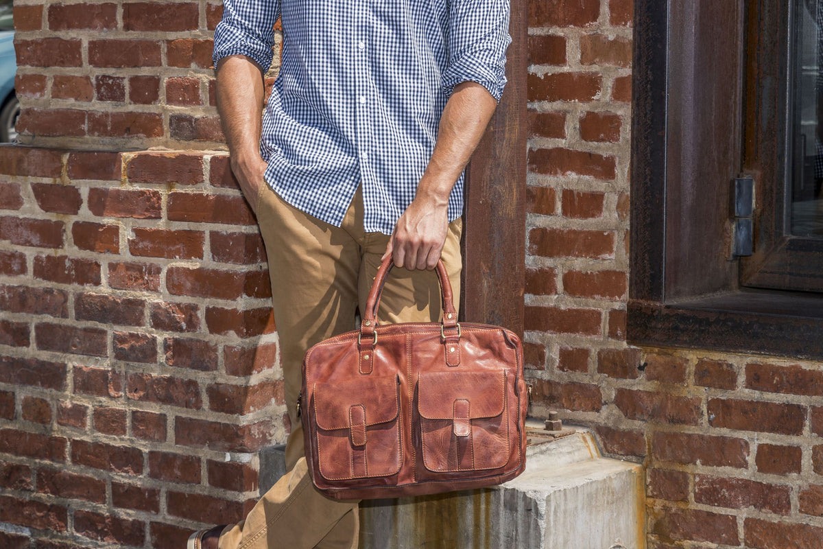 Commuter Briefcase by Pink Lucy