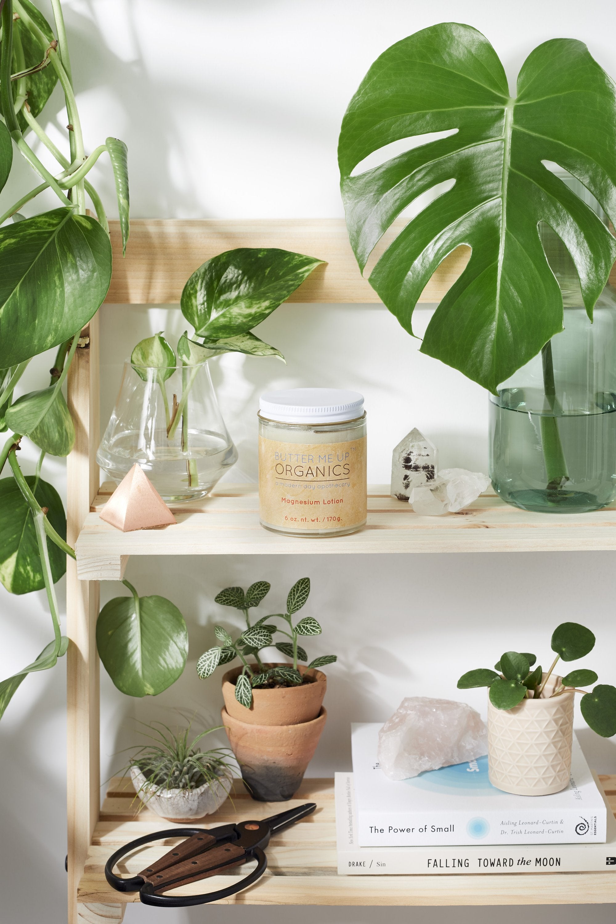 Organic Magnesium Lotion - Natural Magnesium Cream for Relaxation and Muscle Relief by White Smokey