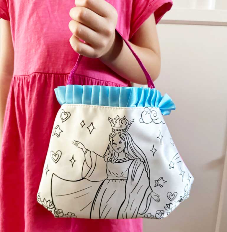 The Color and Pray Purse: Mary by Saintly Heart