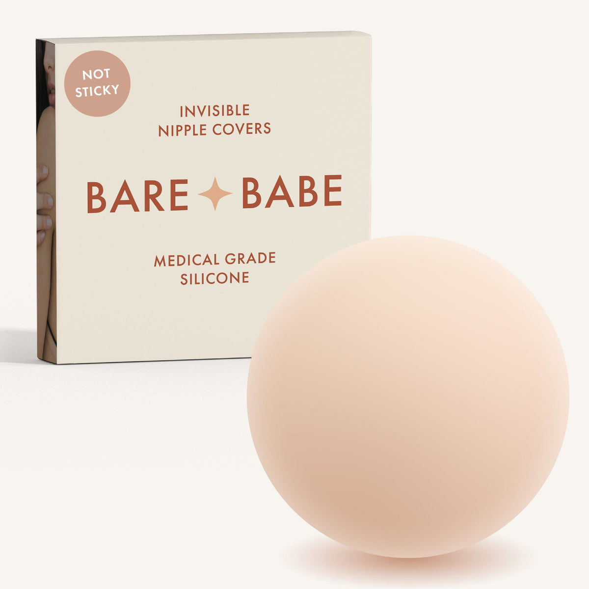 Non-Adhesive Nipple Covers by Bare Babe