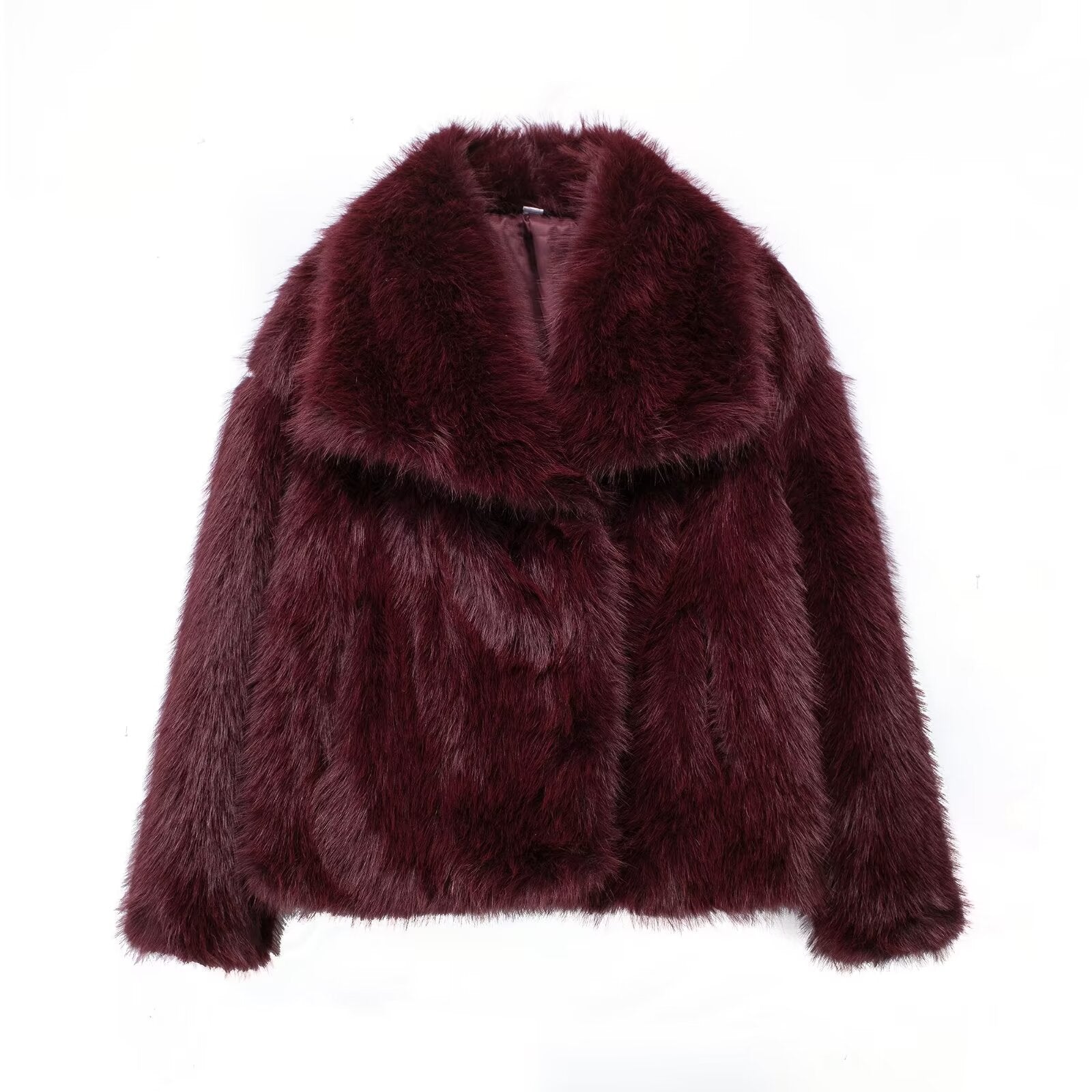 Women's Thick Lamb Wool Thickened Winter Furry Coats by Wshirt