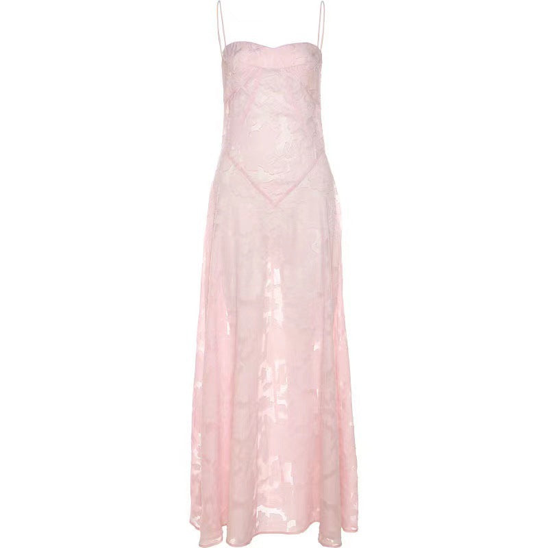 Summer Sexy See through Seaside Holiday Boning Corset Suspender Floral Dress by Ragazza