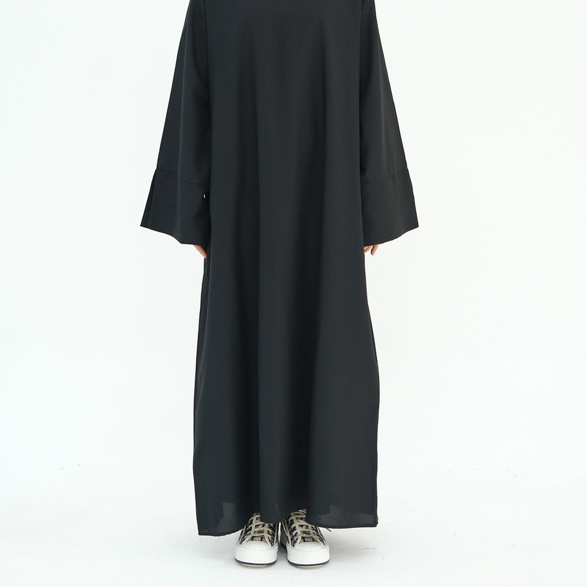 Elegant Loose Abaya with Pockets (MA104) by Mariam's Collection