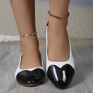 Spring Flat Heel Pointed Flat Shoes Korean Leopard Print Small Size Low Cut Pumps Women Shoes by Ragazza