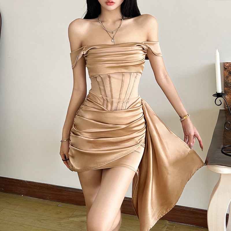 Women's Fashion Winter Sexy Hot Design High Dresses by Wshirt