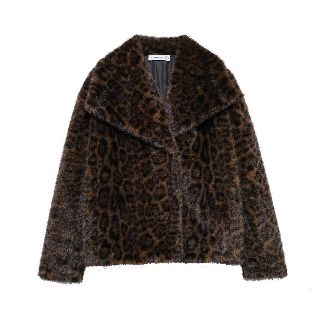 Women's Thick Lamb Wool Thickened Winter Furry Coats by Wshirt