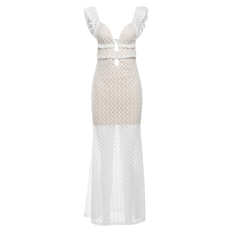 Women's Pure Desire Backless Cutout Slim Dress Dresses by Wshirt