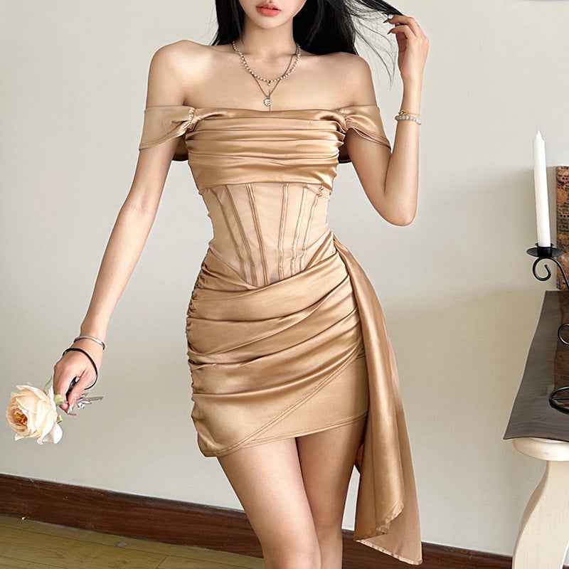 Women's Fashion Winter Sexy Hot Design High Dresses by Wshirt