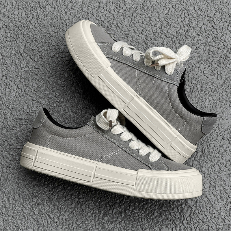 Women’s Canvas Platform Skate Shoes — Casual & Sporty Lifted Sneakers by FitiqueFit