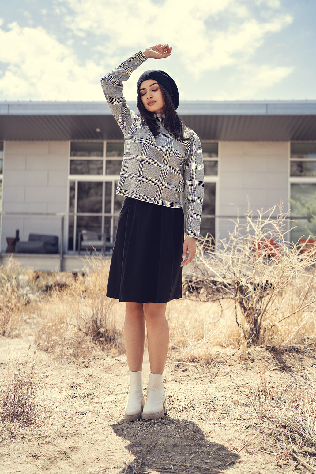KNIT TURTLENECK SWEATER by profile-nyc