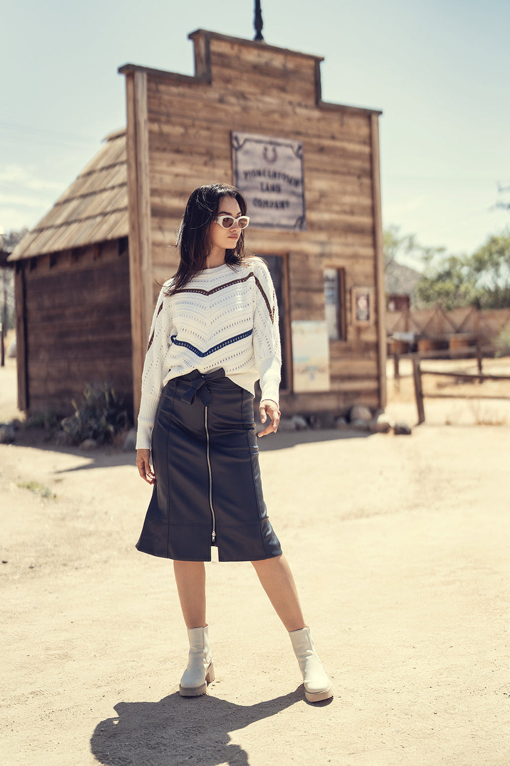 EYELET SWEATER by profile-nyc
