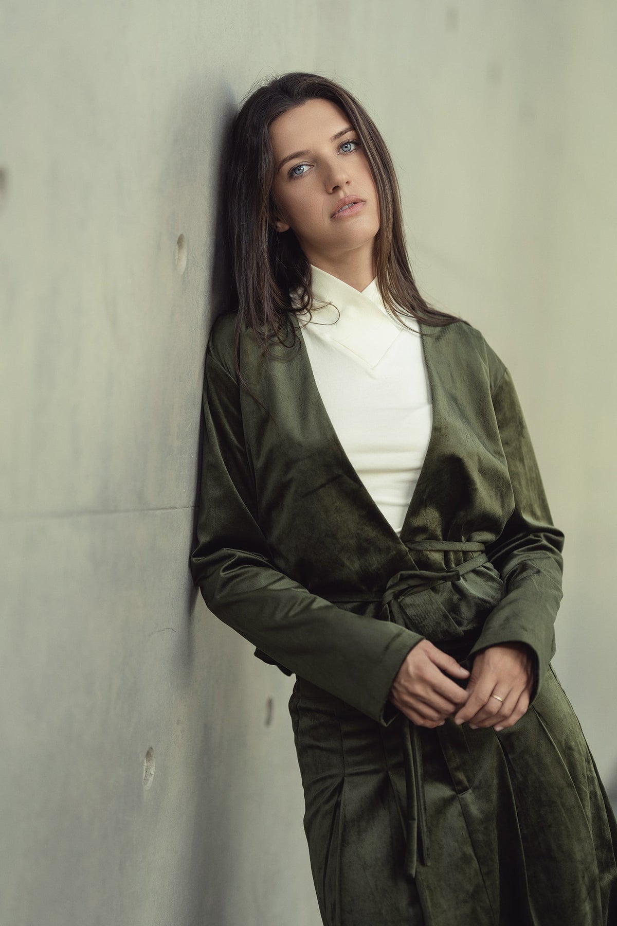 Wrap Turtleneck T shirt by profile-nyc