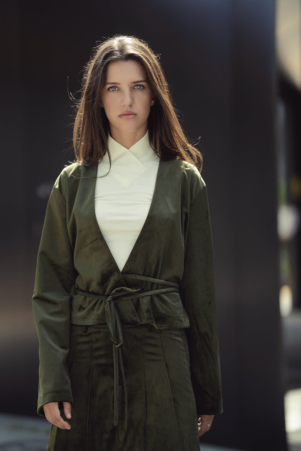 Wrap Turtleneck T shirt by profile-nyc