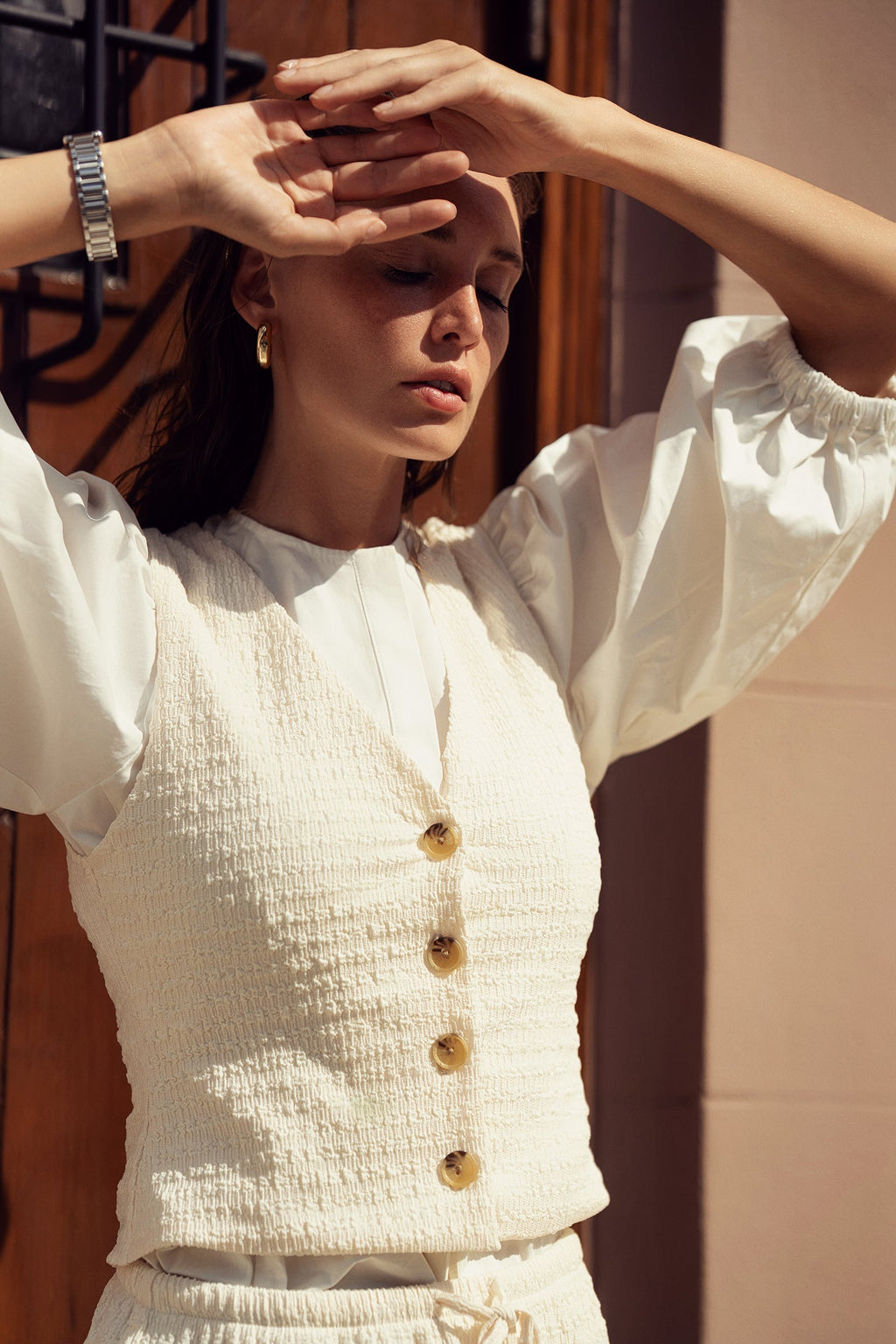 Crinkle Cream Set by profile-nyc