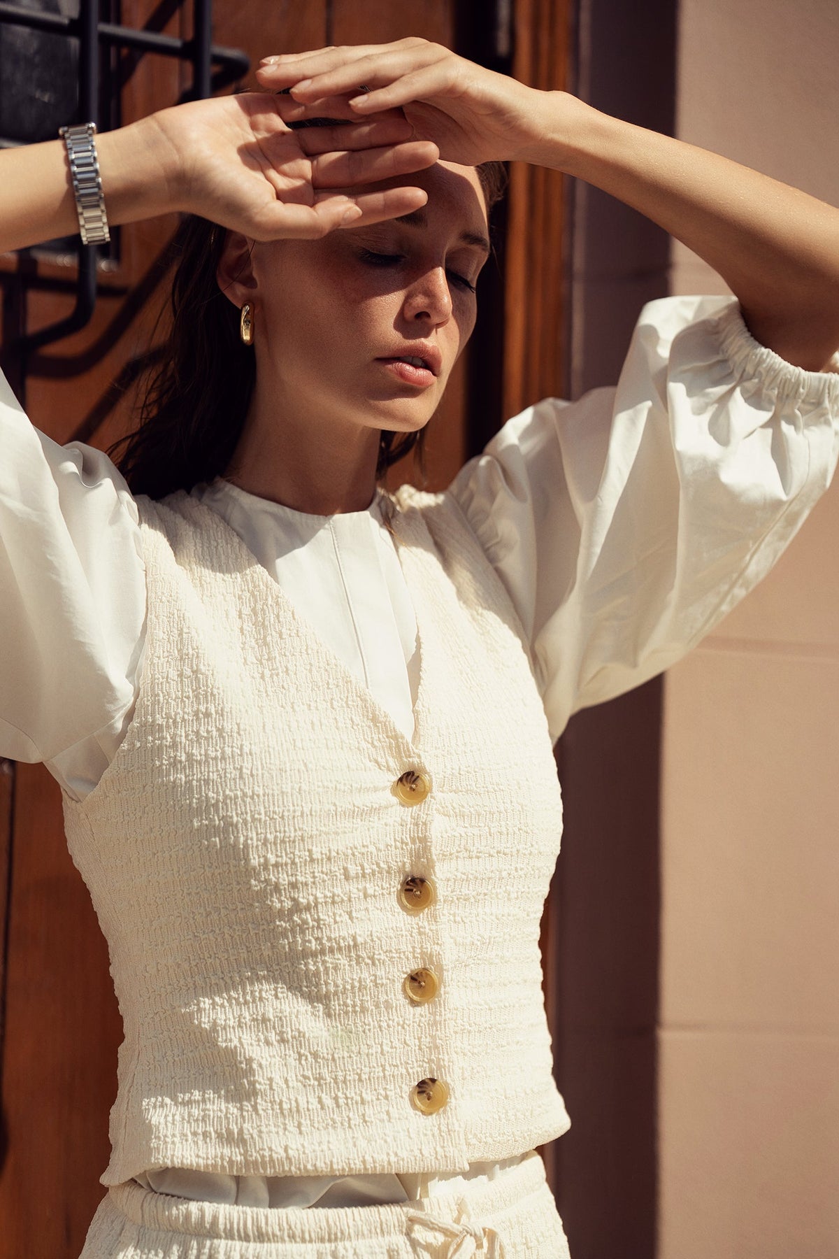 Crinkle Cream Set by profile-nyc