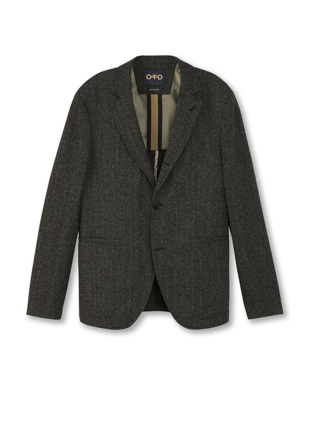 Herringbone Single-Breasted Jacket by OTD – ON THIS DAY