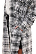Oversized Long Plaid Shacket by Fitkitty Culture Athleisure Wear, Yoga Wear & Women's Clothing