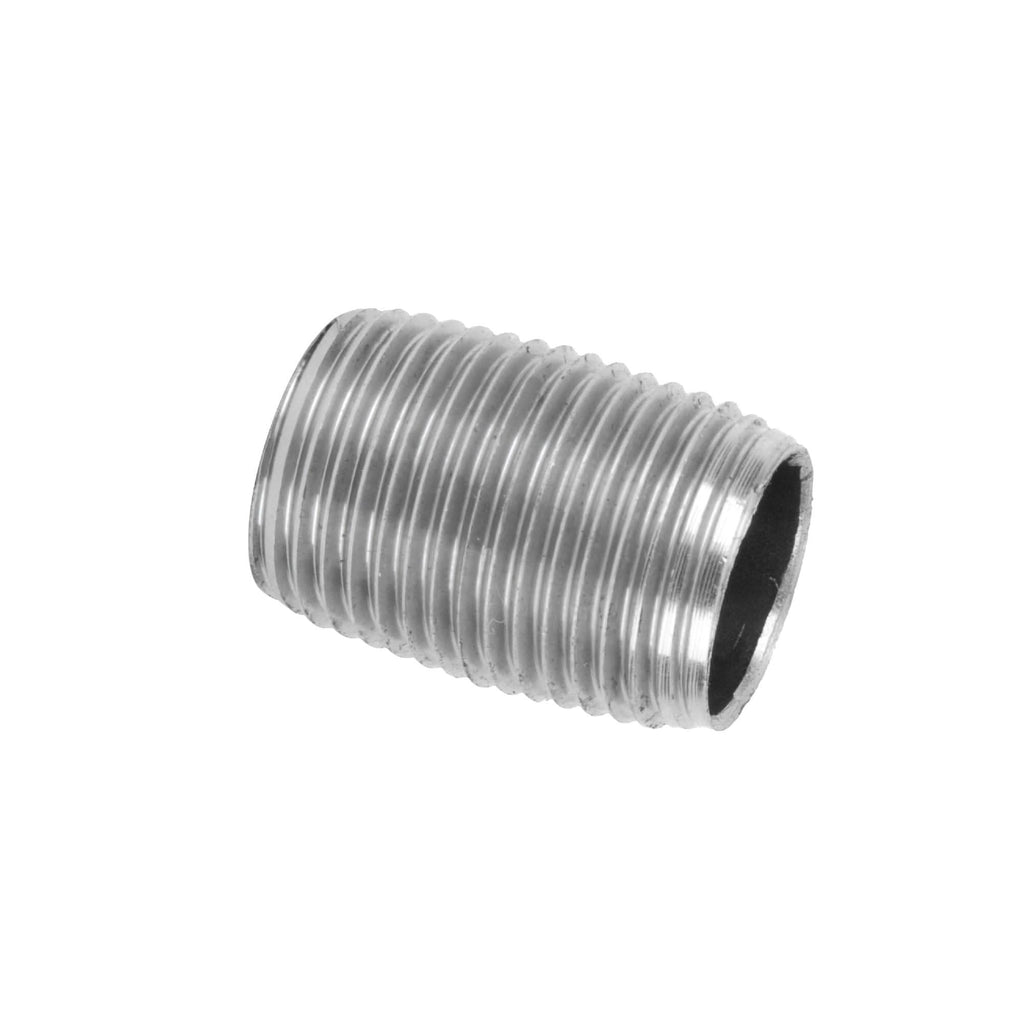 1/4 in. x Close Galvanized Steel Nipple by PIPE DECOR