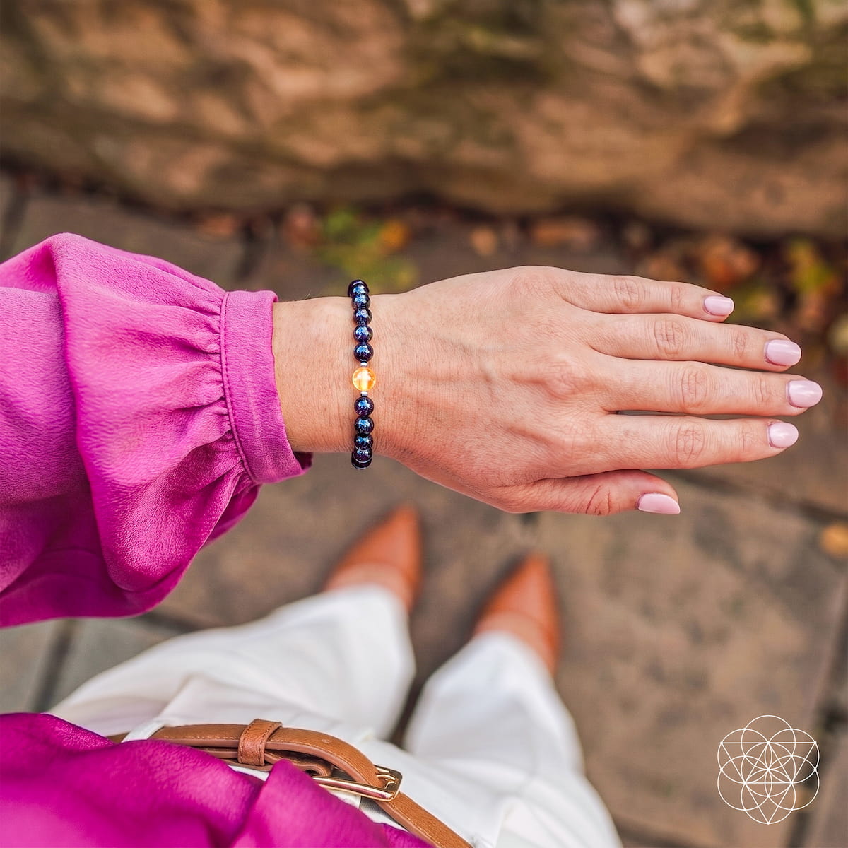 The Arfvedsonite Deep Healing Bracelet | 6mm by Conscious Items