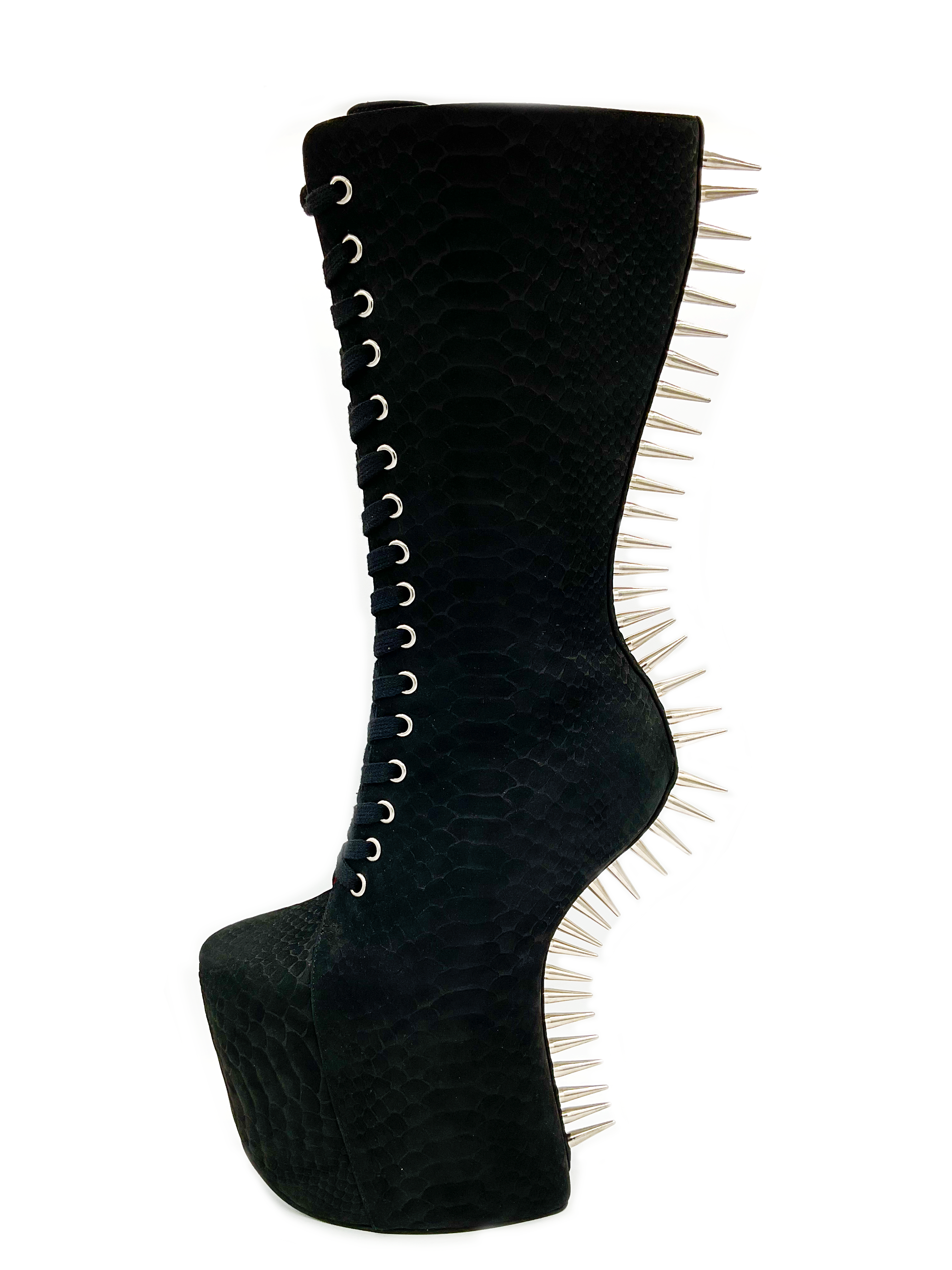 Prehistoric Matte Snake Platform by Charla Tedrick