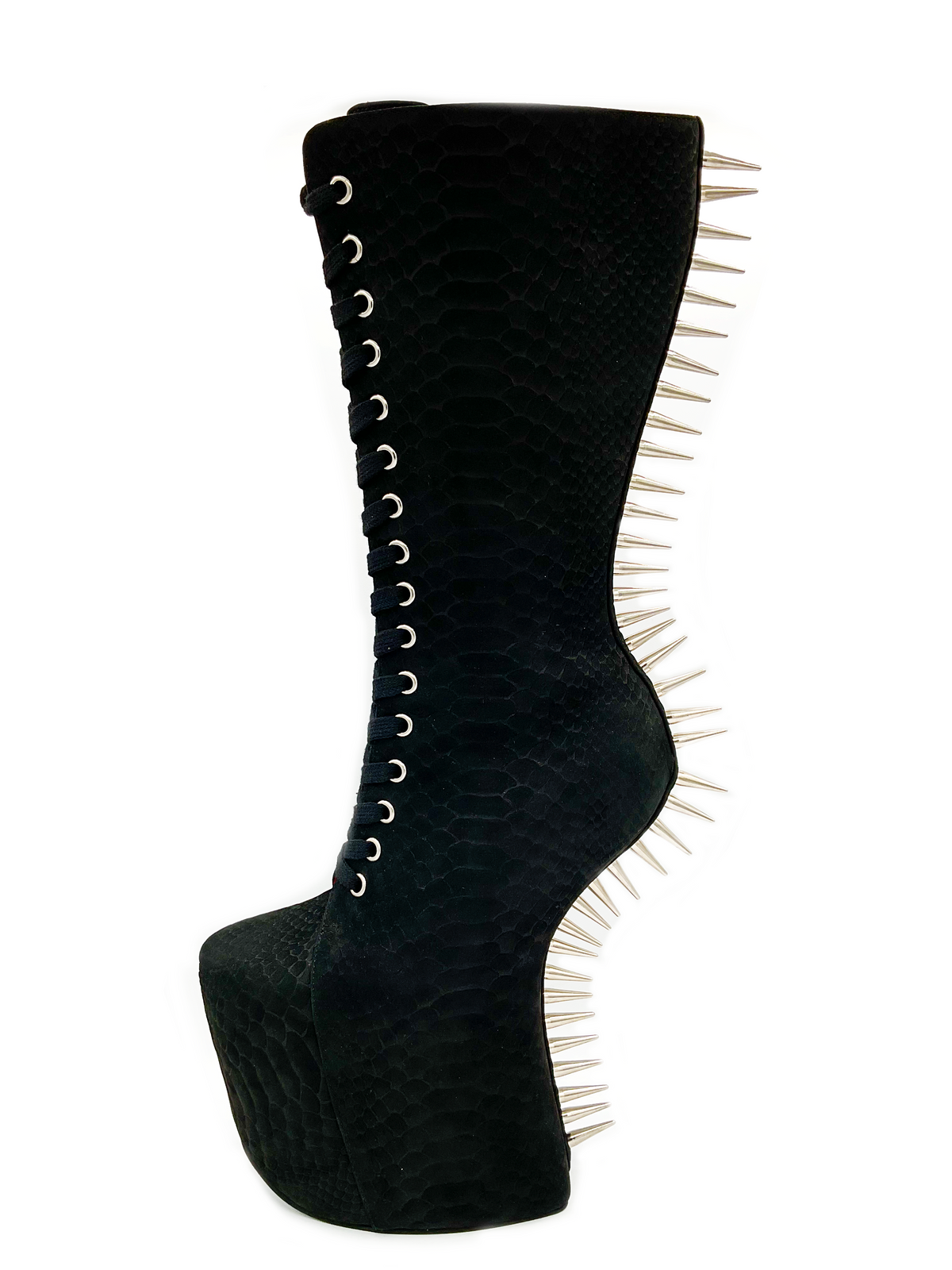 Prehistoric Matte Snake Platform by Charla Tedrick