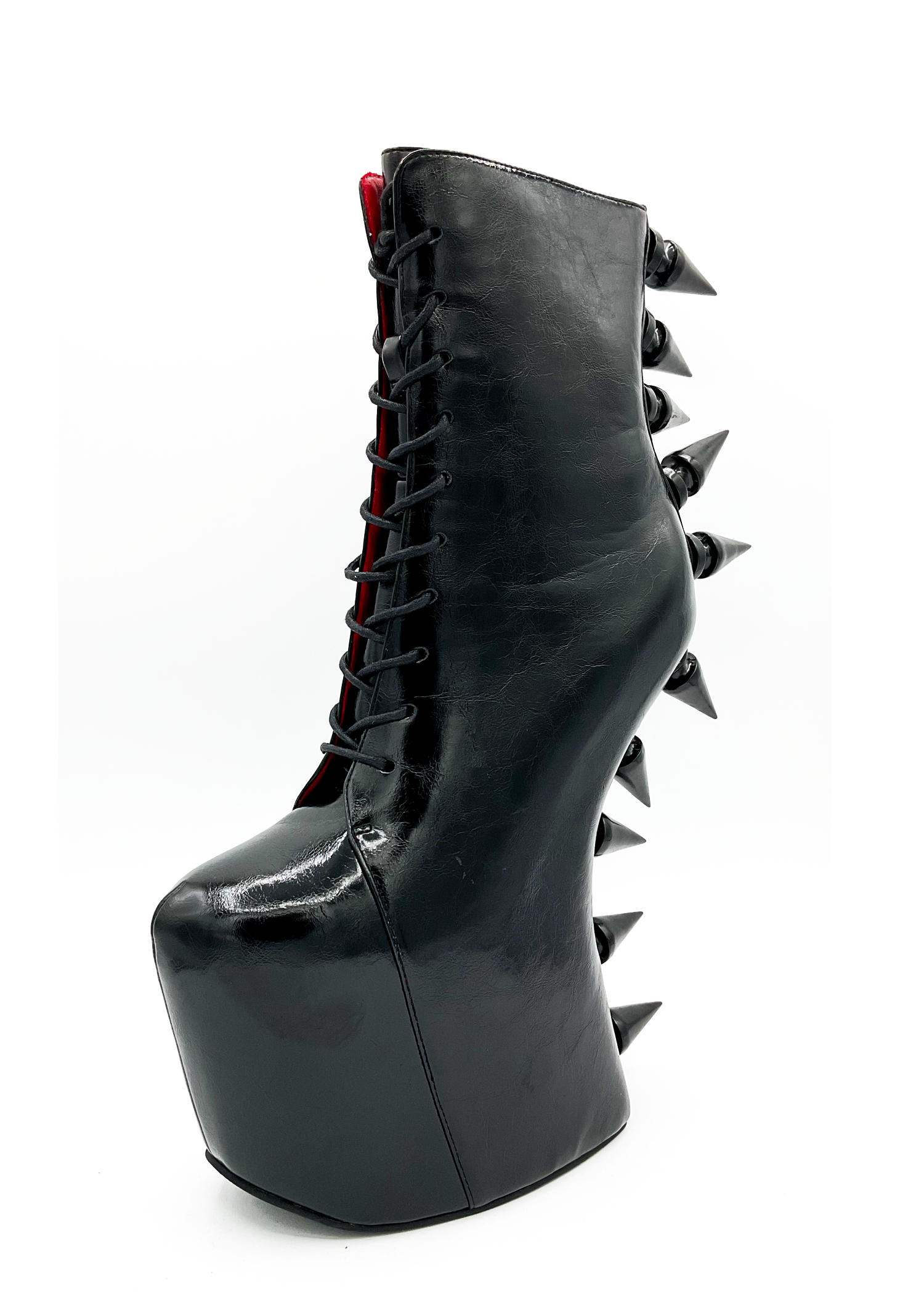 Prehistoric Patent Boot by Charla Tedrick