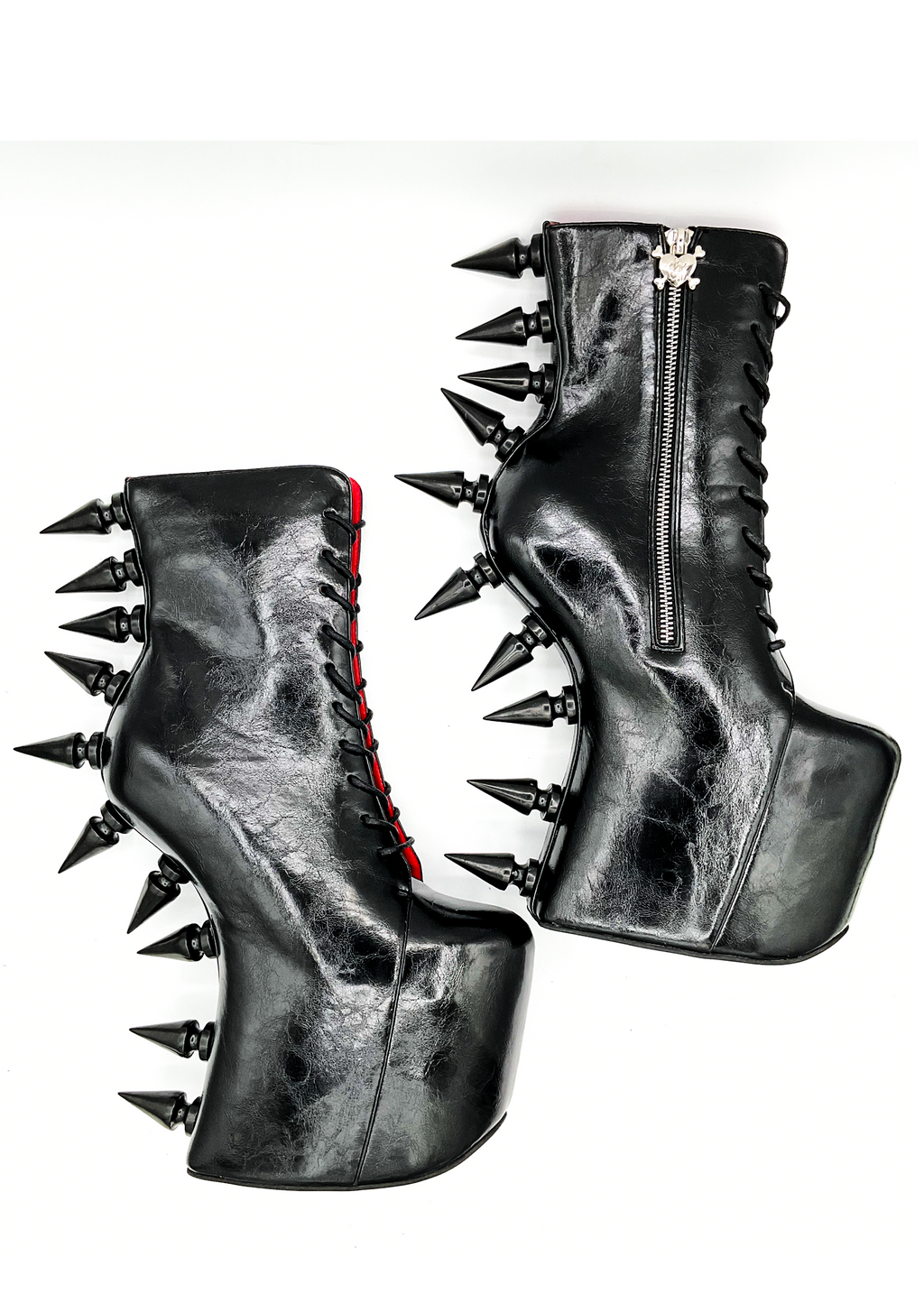 Prehistoric Patent Boot by Charla Tedrick