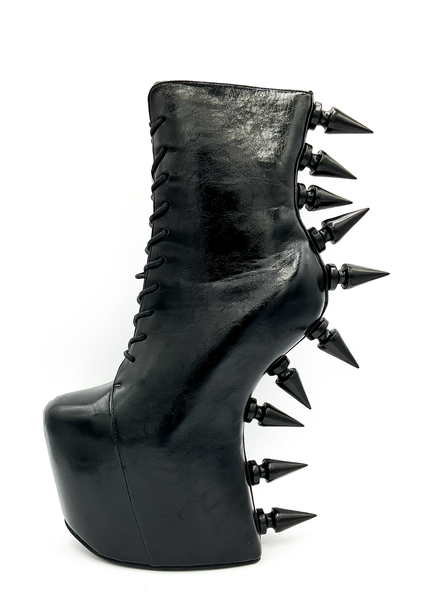 Prehistoric Patent Boot by Charla Tedrick