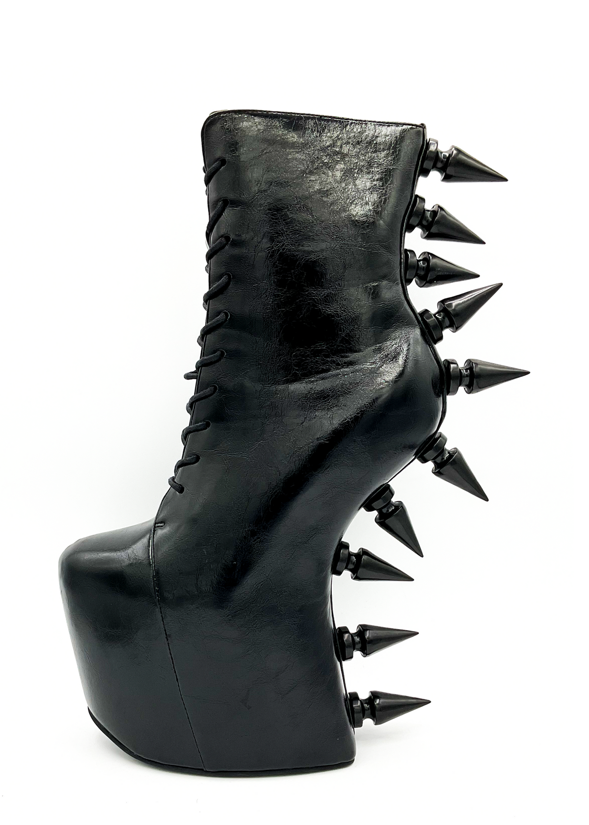 Prehistoric Patent Boot by Charla Tedrick