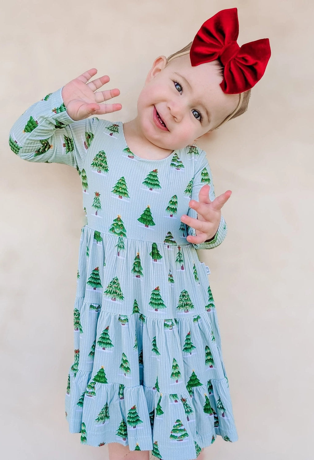 Long Sleeve Twirl Dress & Short Set by Minikin Mischief Clothing Co.
