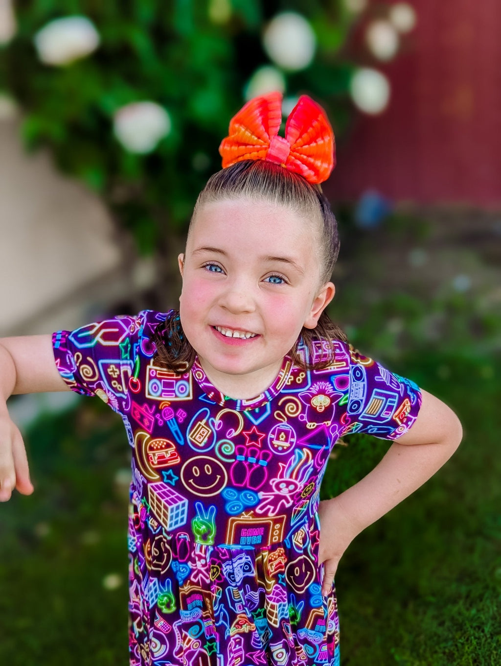 Short Sleeve Dress & Short Set by Minikin Mischief Clothing Co.