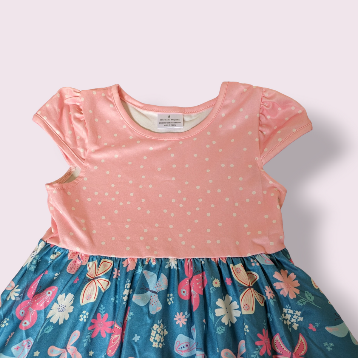 Butterfly Floral Dress by Sugar Pea Boutique