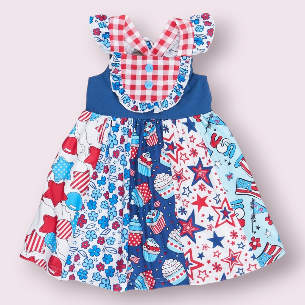 Red, White & Sweet Dress by Sugar Pea Boutique