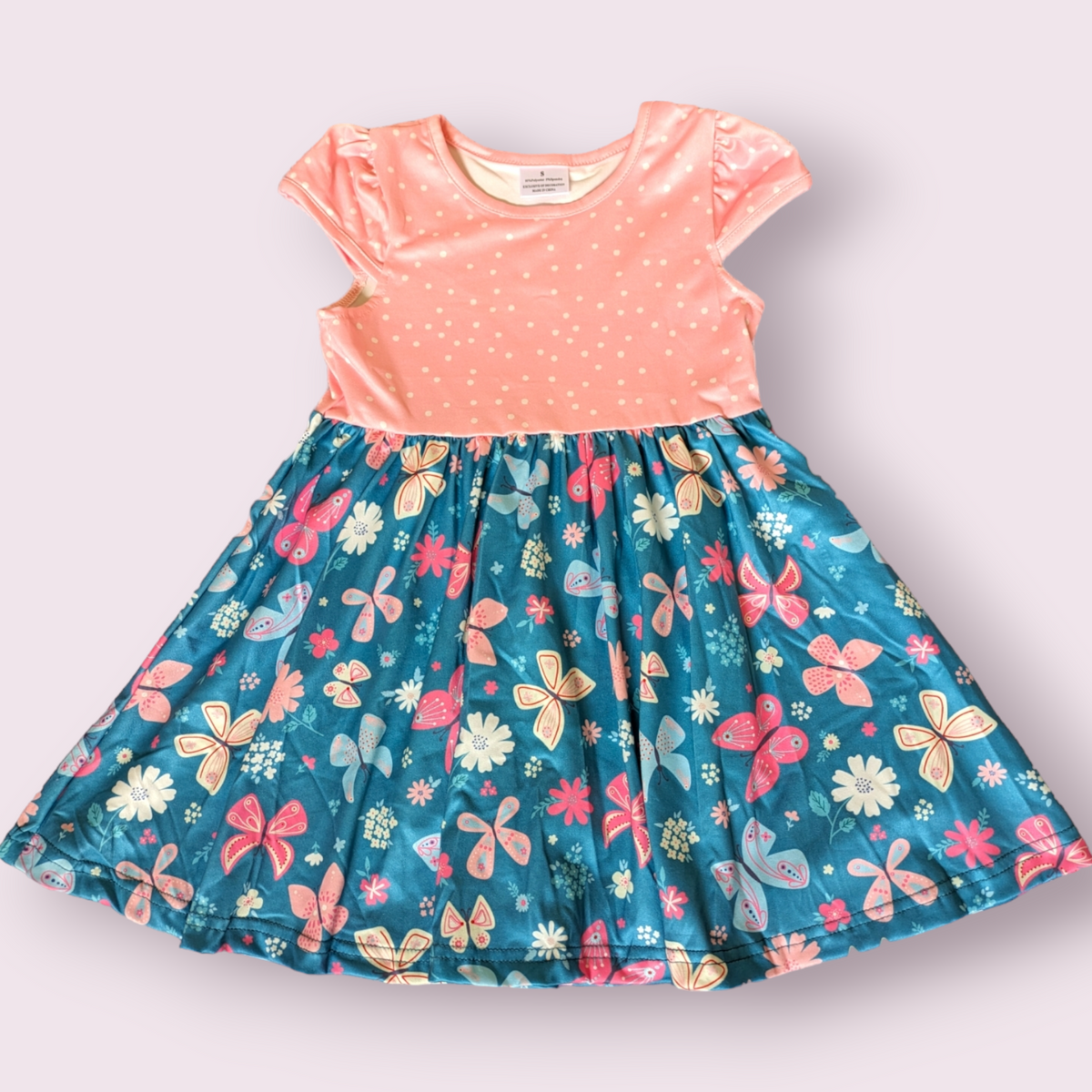 Butterfly Floral Dress by Sugar Pea Boutique