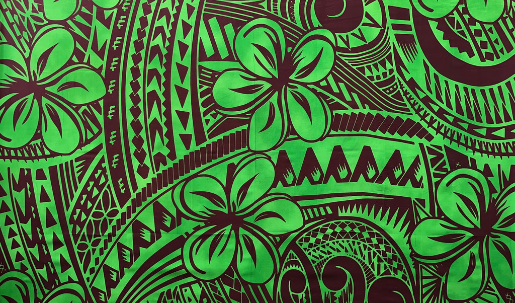 Plumeria Flower Polyester Sarong | Islands Fabric by Islands Fabric