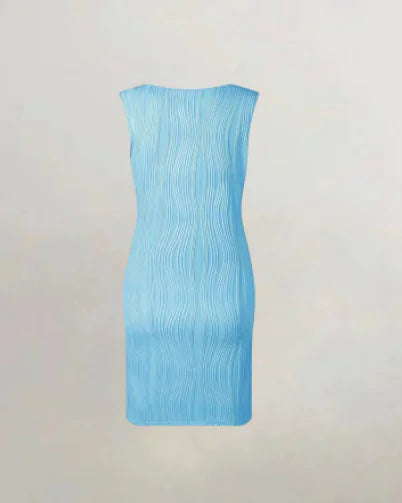 Sleeveless A-Line Dress by Trendy Attic Store01