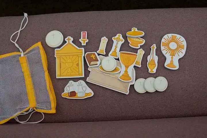 Quiet Mass Set | Catholic Mass Toy for Kids | Montessori Faith Learning