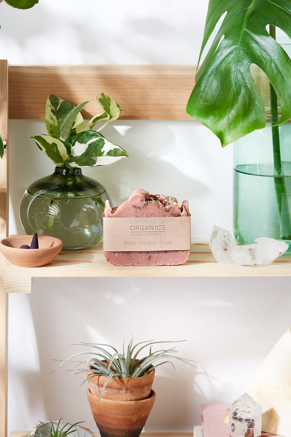Rose Garden Organic Soap / Vegan Soap / Palm Free by White Smokey