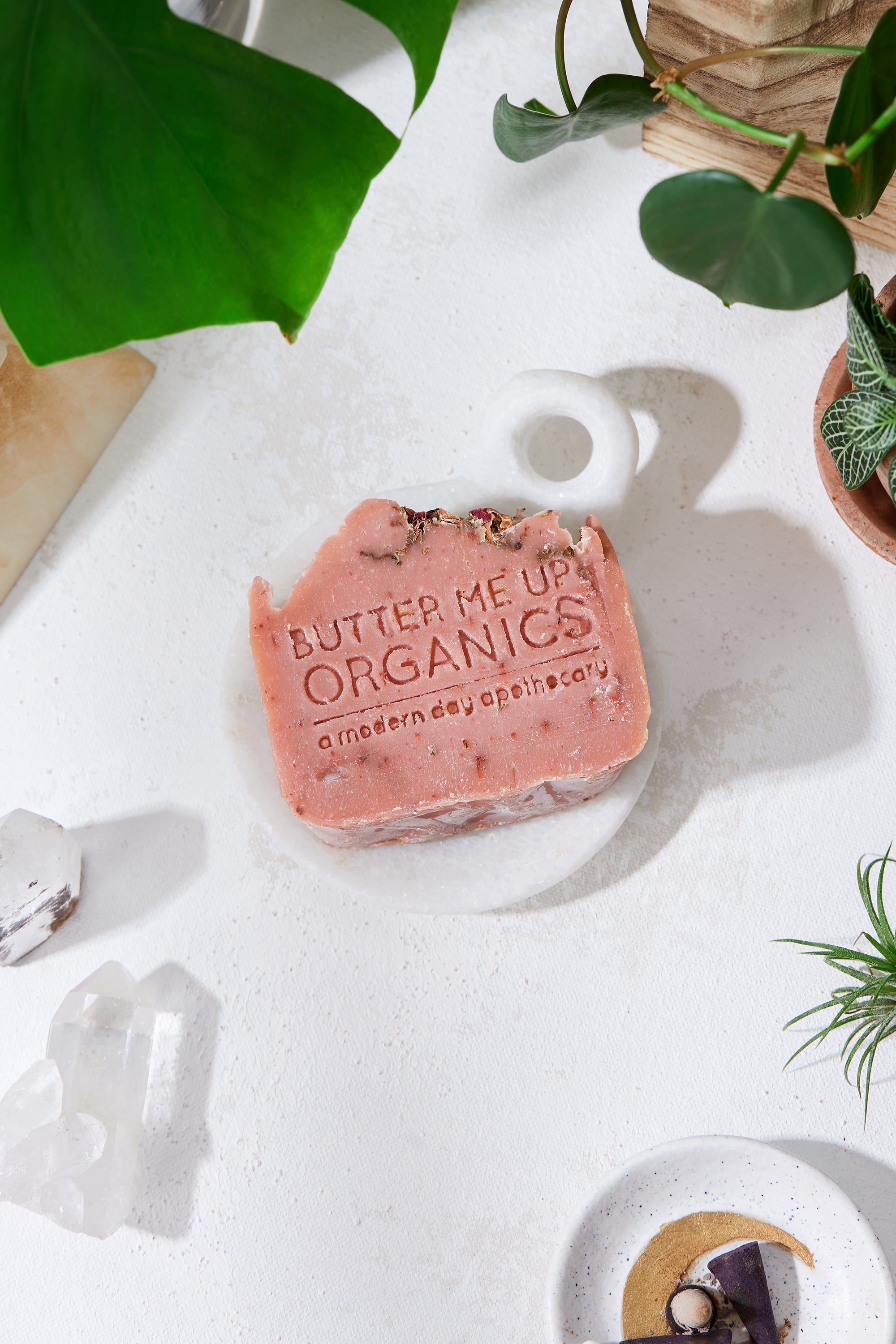 Rose Garden Organic Soap / Vegan Soap / Palm Free by White Smokey