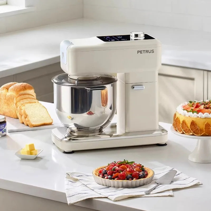 New Compact Stand Mixer Fully Automatic Dough Kneading Mixing Multifunctional Food Processor for Home by FLIPSTYLEZLLC